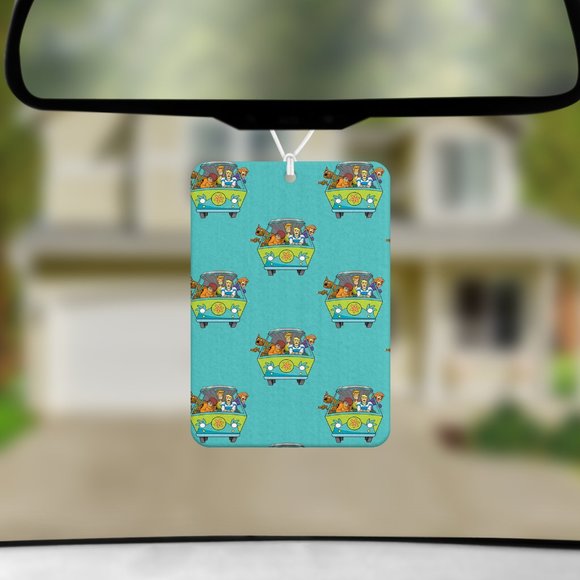 Scooby Doo Seat Belt Cover, Car Coaster & Air Freshener - Picture 3 of 6